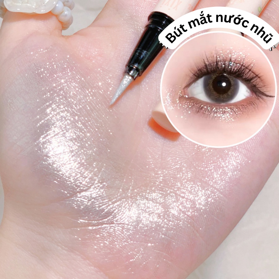 Bút Kẻ Mắt Nhũ Bạc XIXI Glitter No06