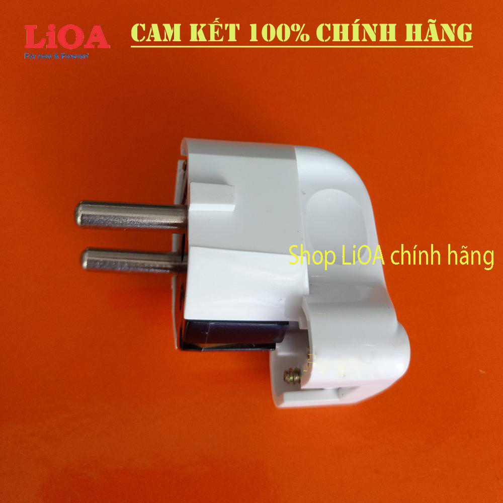 Phích cắm tiêu chuẩn châu âu LiOA 15A có cực nối đất - EURØ5