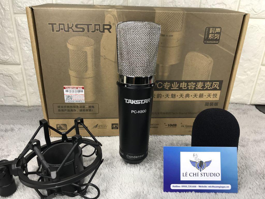 Mic THU âm takstar pc K600