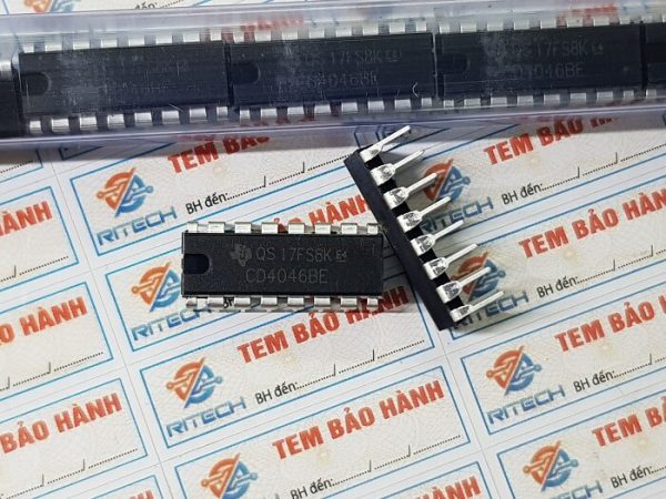 Cd4046be, cd4046 ic chuyên dụng dip-16