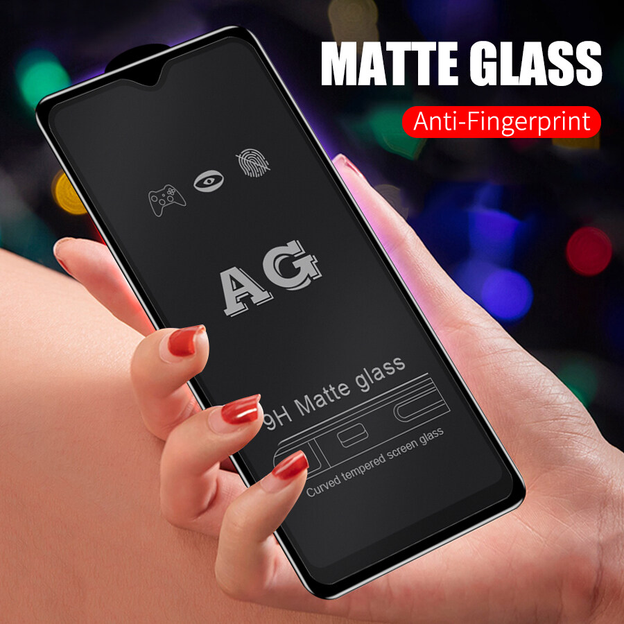 Realme C51 C53 C55 C33 2023 C31 C30 C30s C25 C25s C25Y C21 C21Y C20 C20A C2 C3 C11 XT X50 X2 X3 5i 6i 2 3 5 6 kính cường lực nhám chống bám vân tay chuyên chơi game full màn hình chống bám vân tay cho