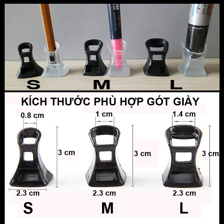 NÚT BỌC GÓT GIÀY CAO GÓT COM BO 1 BỘ 19K