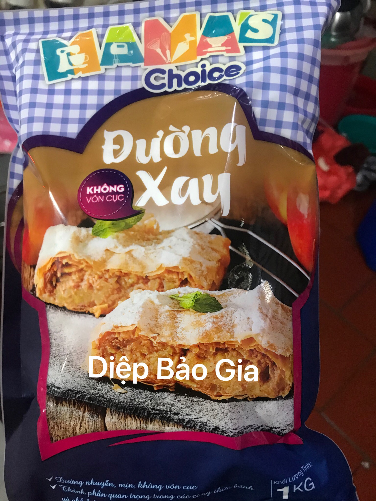 Đường xay Mama Choice 1kg