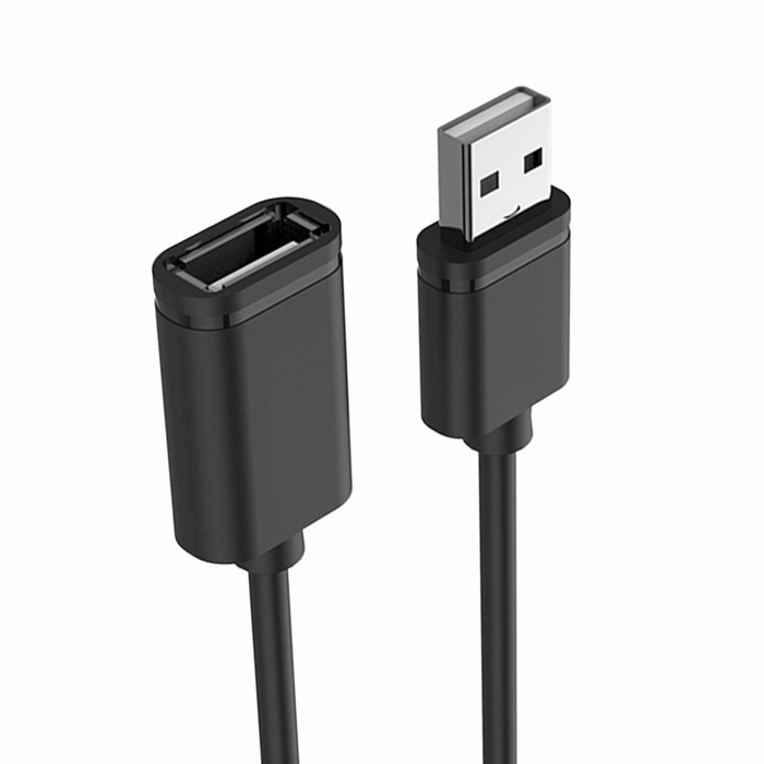 Cáp USB nối dài 2.0 Kingmaster KM046 - dài 1.5m (Đen) - Nhất Tín Computer