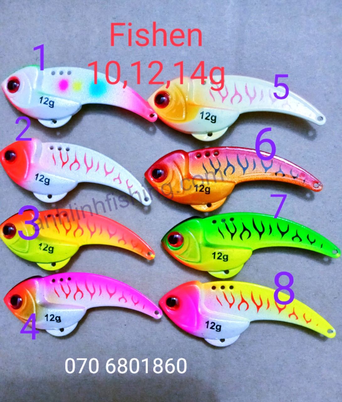 Mồi câu fishen cá sắt