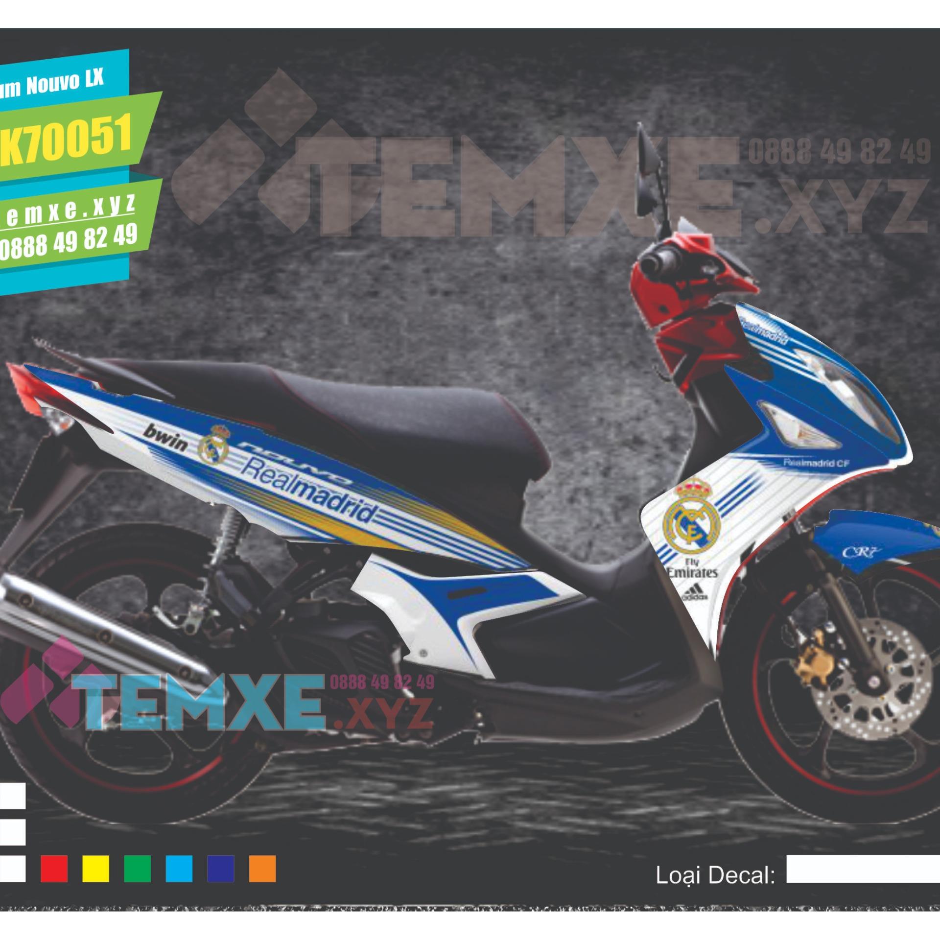 Tem trùm Nouvo LX - 70051