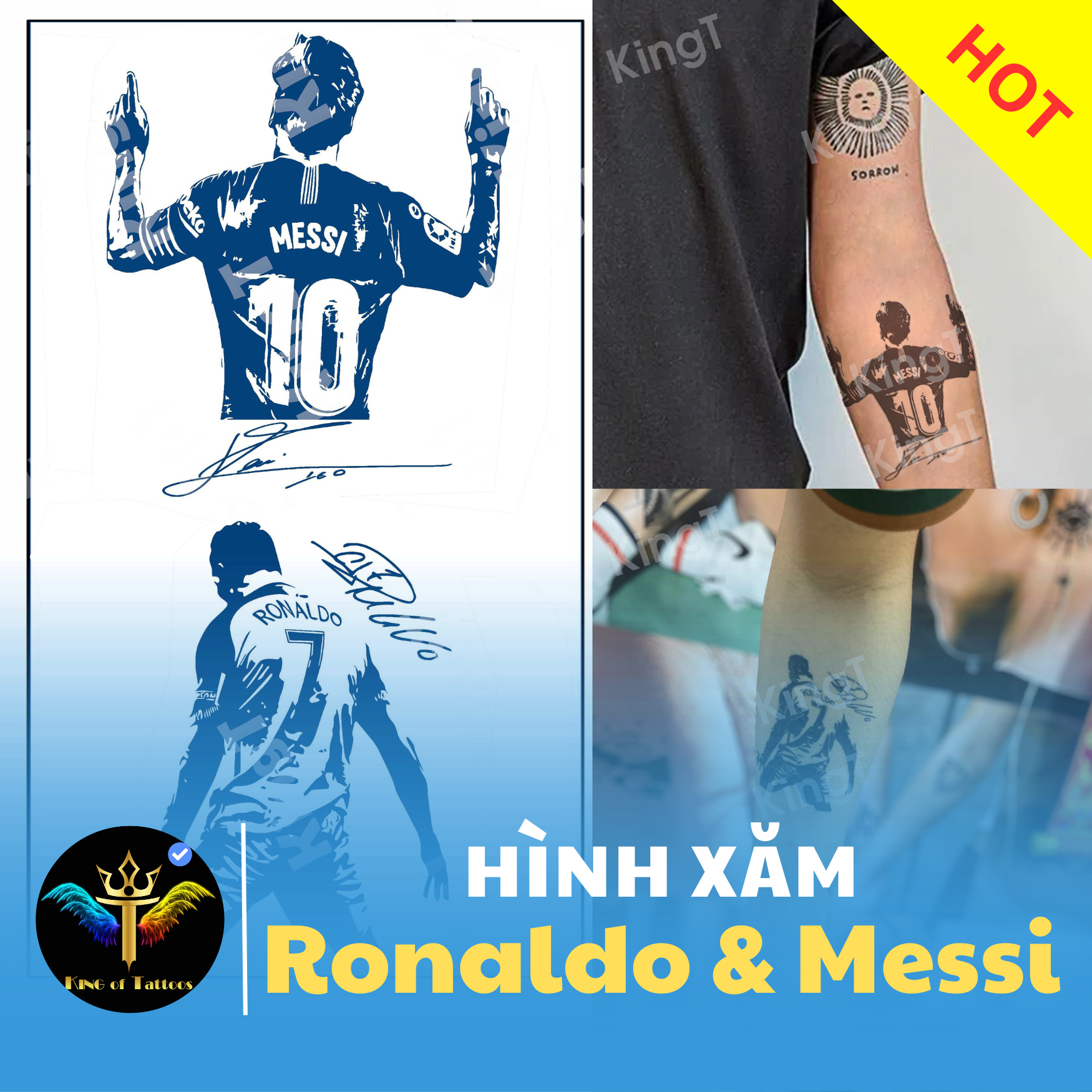 Điểm danh Ronaldo tattoo các mẫu hình xăm của siêu sao Ronaldo