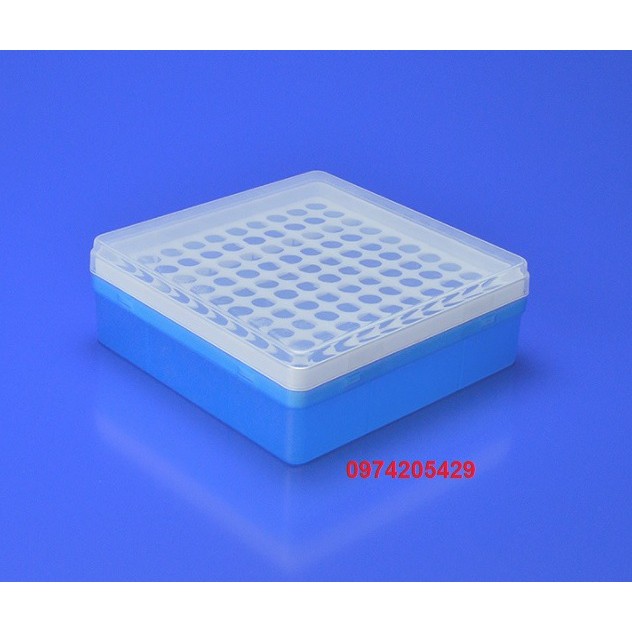 Hộp Đựng Eppendorf 1.5 - 2.0ML, 100 Lỗ