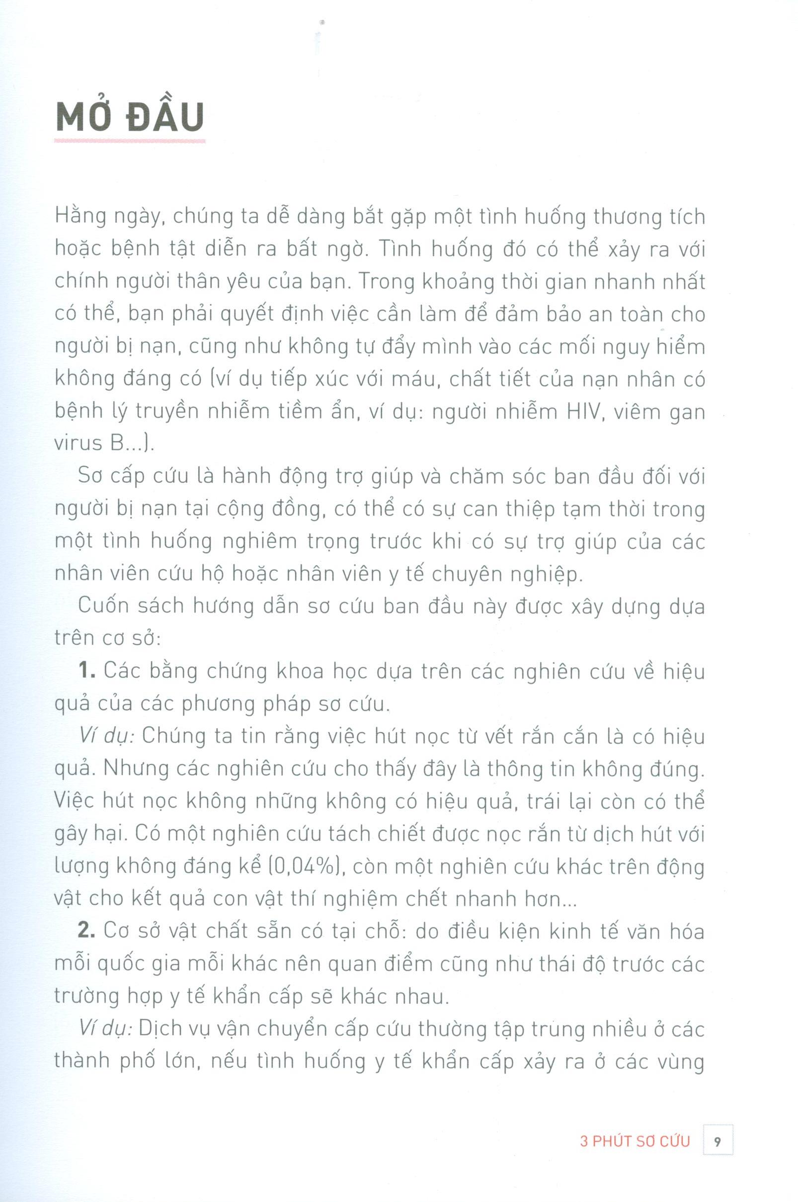 3 Phút Sơ Cứu