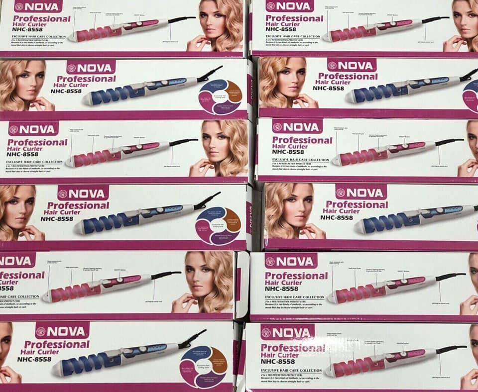 Máy uốn tóc xoắn mini tự động NOVA NHC-8558