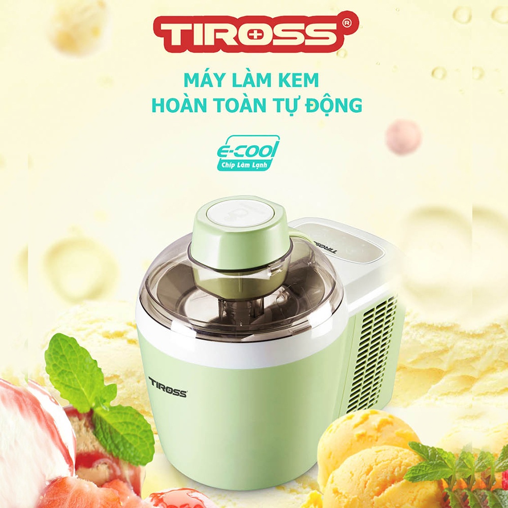 Máy Làm Kem Tự Động Làm Lạnh TS9090
