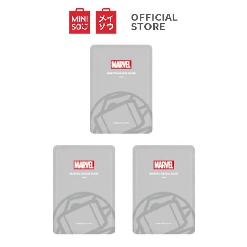 Mặt nạ dưỡng ẩm Miniso Mặt nạ dưỡng ẩm MARVEL làm trắng kiểm soát dầu chiết xuất từ trái cây thực vật (Thor) giá rẻ