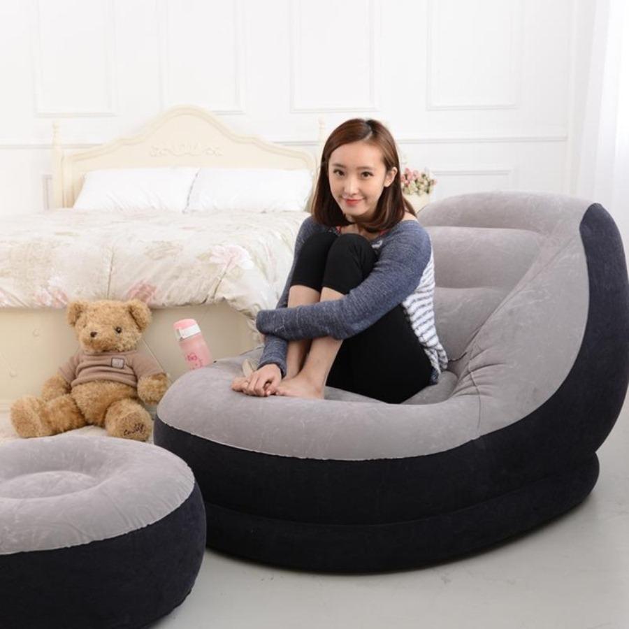Ghế Hơi Intex Kèm Bơm Điện 2 Chiều