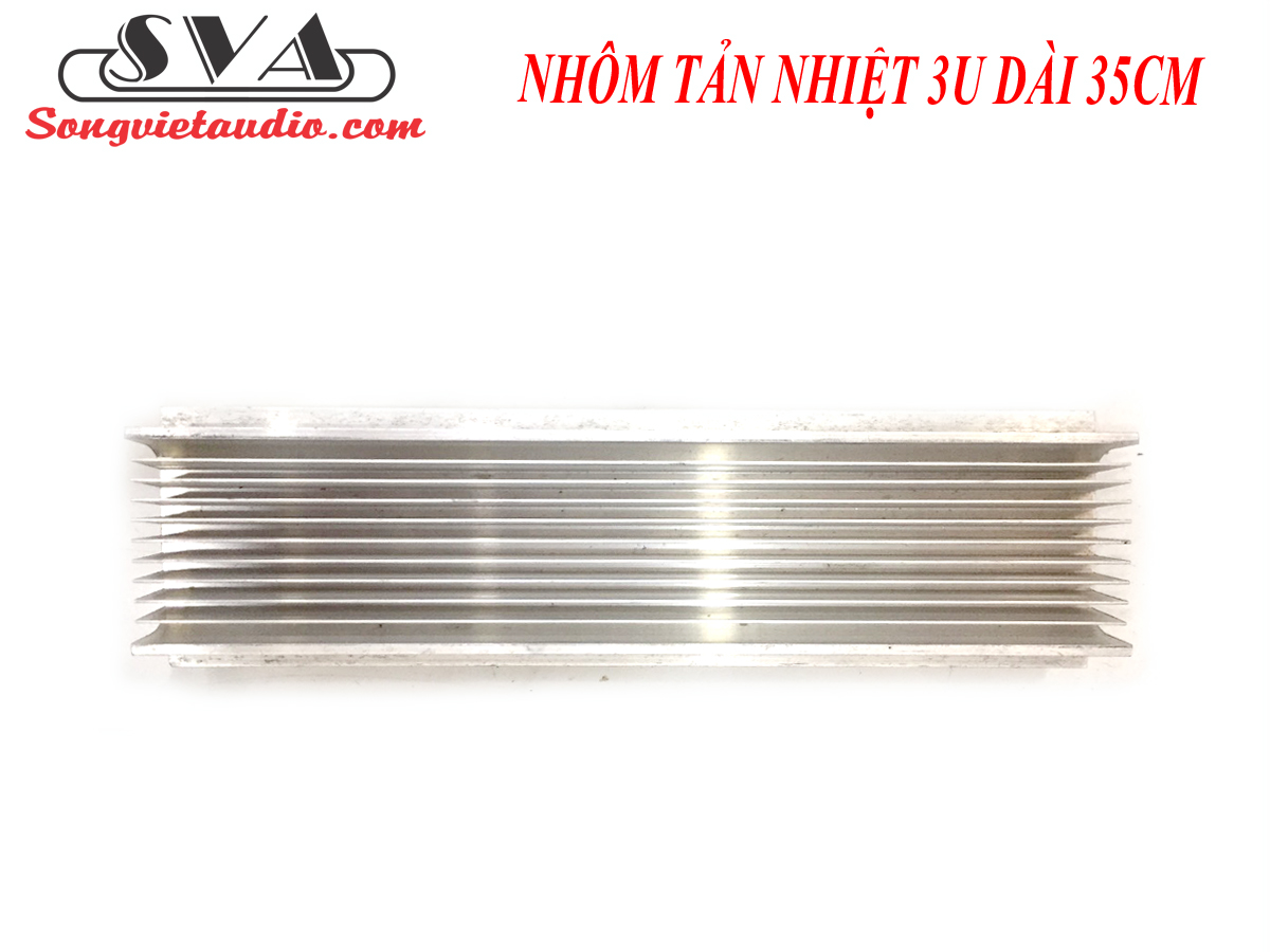 NHÔM TẢN NHIỆT 3U DÀI 35CM
