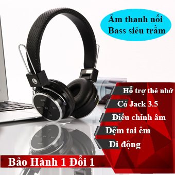>> BÁO GIÁ TAI NGHE BLUTOOTH GYM 530. PIN 1000 MAH. NGHE NHẠC 100H,HỖ TRỢ KẾT NỐI THẺ NHỚ NGOÀI. ÂM THAN 9D NGHE NHẠC ĐỈN | Shopee Lazada Sendo Tiki mới nhất 58 Tai nghe chụp tai - Tai nghe Bluetooth chụp tai B05 - thời sử dụng 7-8h - Tai nghe có lớp đệm êm - Có míc đàm thoại - Tai nghe không cần pin với dây cắm 3.5-kết nối 10m-chống va đập-hỗ trợ Fm-thẻ nhớ-Gấp nhỏ Gọn- Có quà Tặng