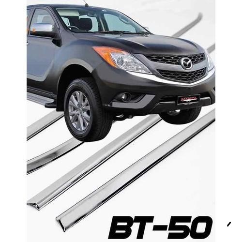 nẹp viền kính xe mazda BT50 2014-2018 new