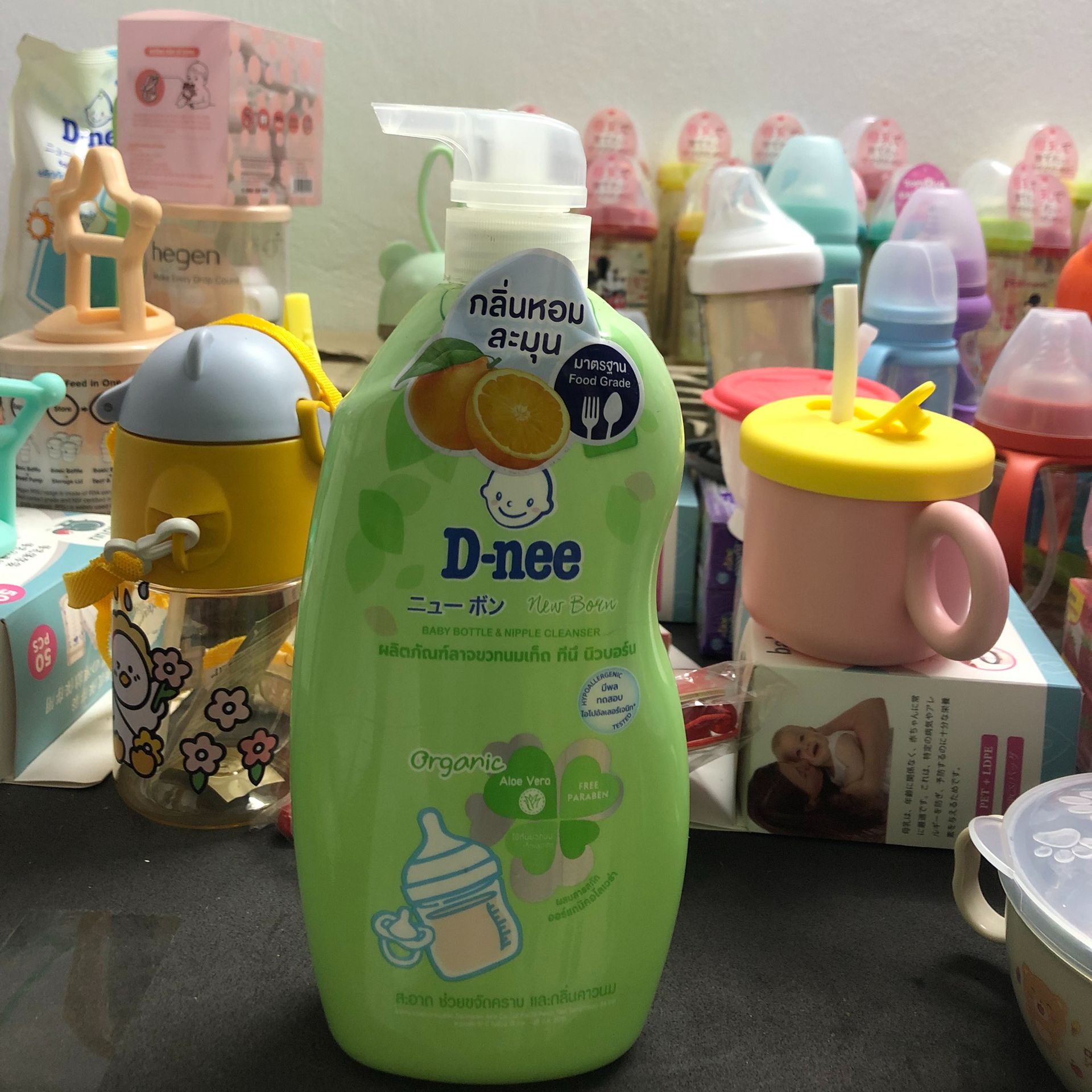 Nước rửa bình sữa dnee nhập khẩu Thái Lan , mẫu mới nhất