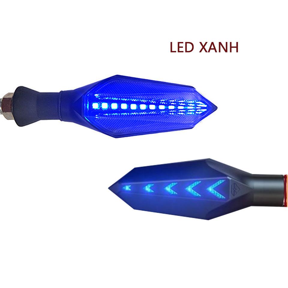 [HCM]Xi Nhan Led Chạy Đuổi K11 [ 1 Cặp Xanh ]