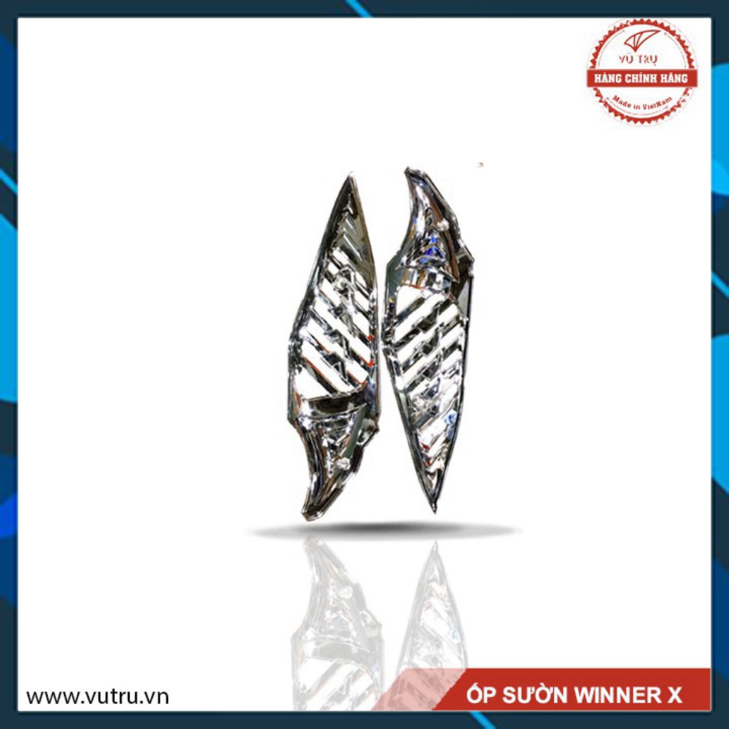 Ốp sườn cho xe winner x mạ crom hàng cao cấp