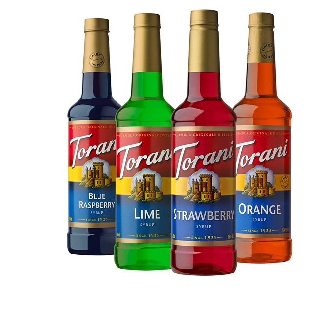 Siro ( syrup ) TORANI 750ml đủ các vị - Đào - 750ml