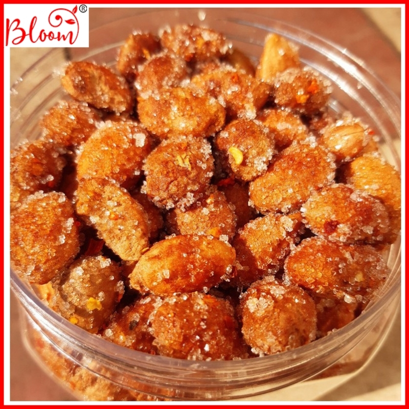 Say muối say tách vỏ rim đường muối ớt dừa sấy giòn ngon ngọt 200g