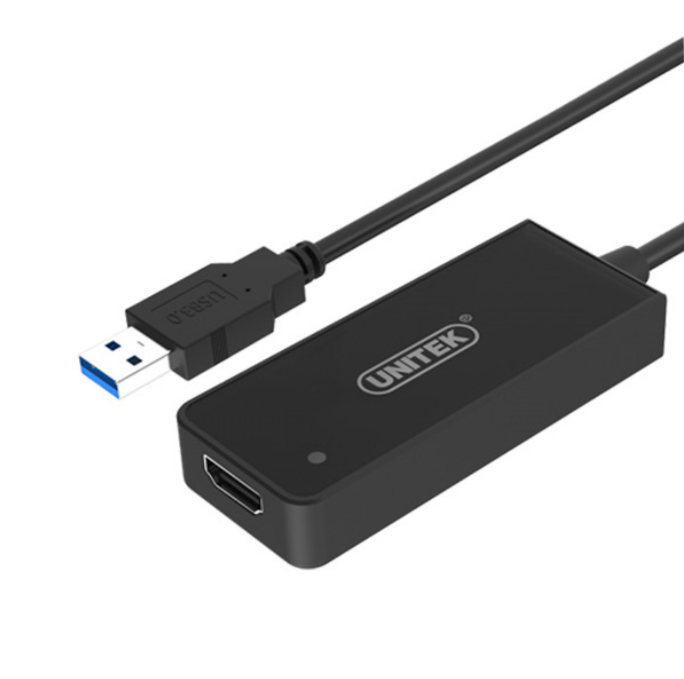 Cáp USB 3.0 To HDMI Unitek Y-3702 Full HD 1080P
