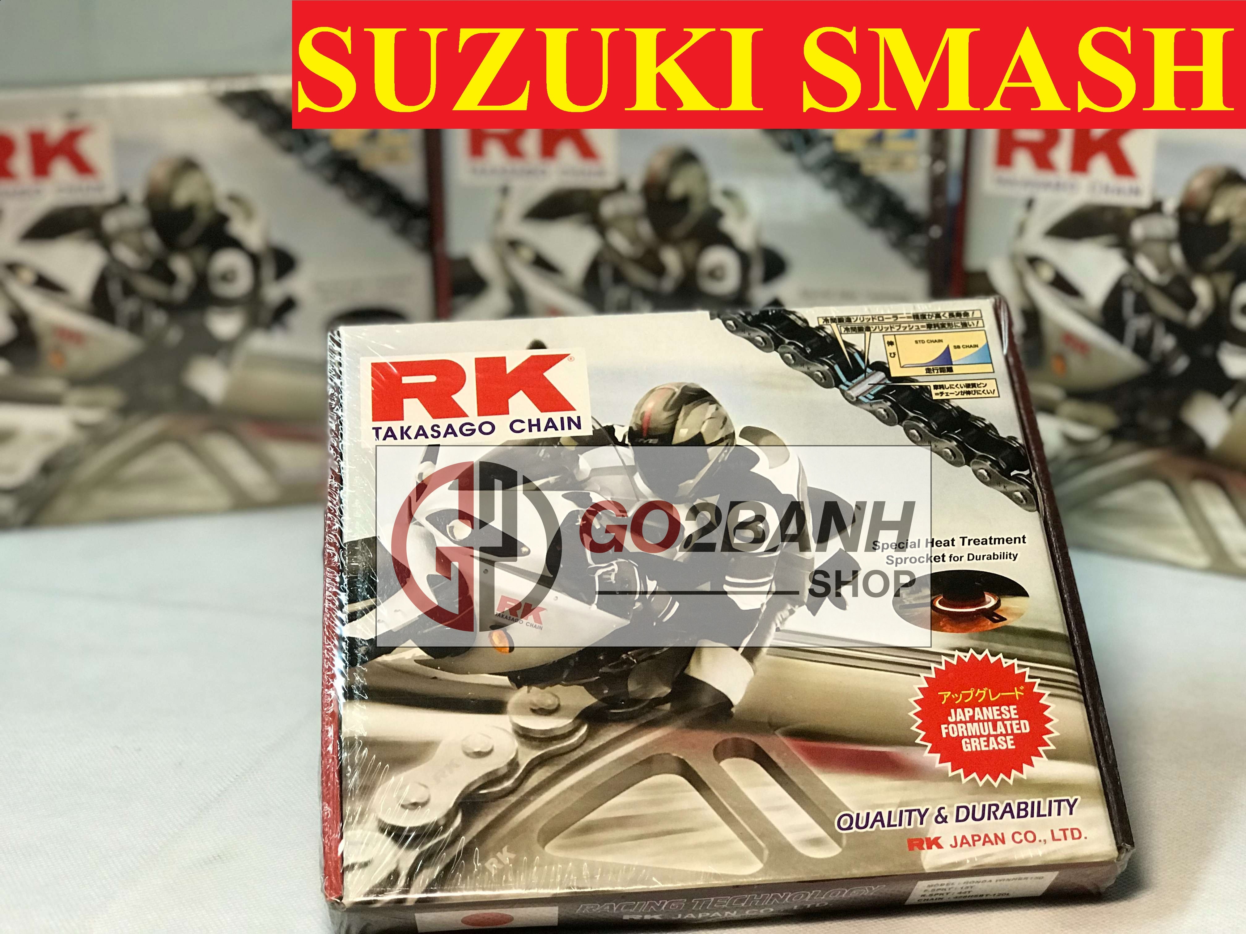 Nhông sên dĩa RK Smash - Nhật Bản