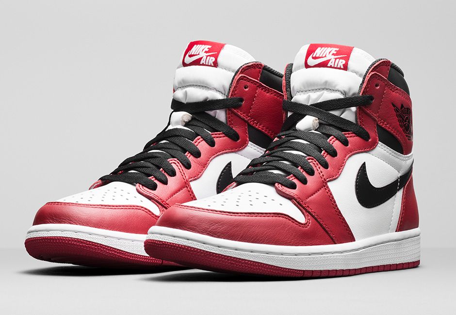 Giày Sneaker A.ir J0r.dan 1 Re.tro chi.ca.go ( Giày J0rdan 1 đỏ trắng)