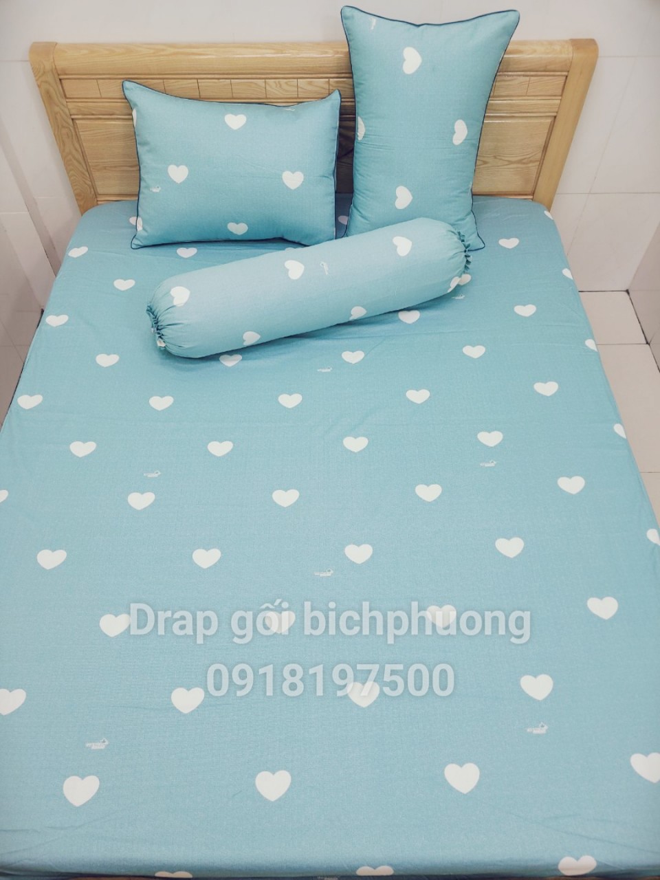 [HCM]Bộ Drap Cotton Thắng Lợi {4 MÓN} đủ size { chuẩn logo]