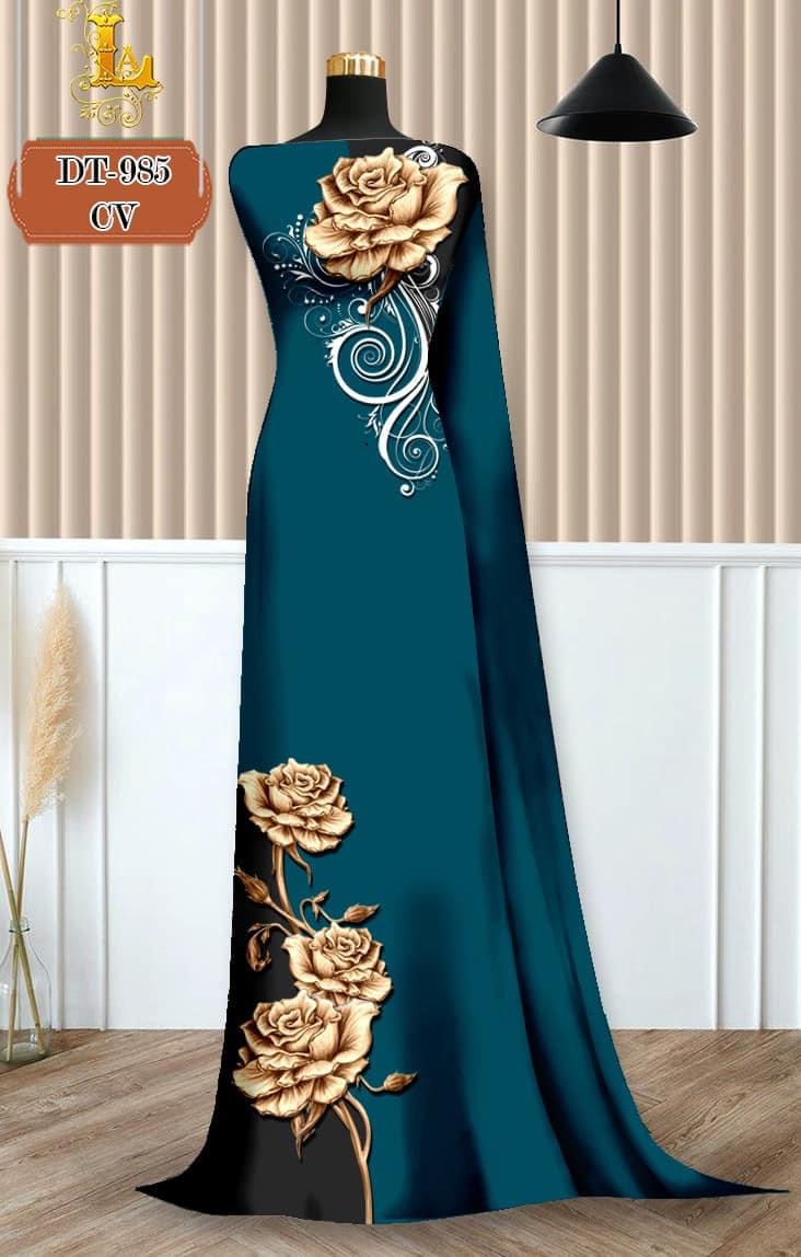 Vải May Áo Dài Trung Niên Sang Trọng (Vải Nguyên Bộ) | Lazada.Vn