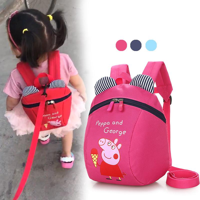 Balo hình gấu có dây chông lạc cho bé