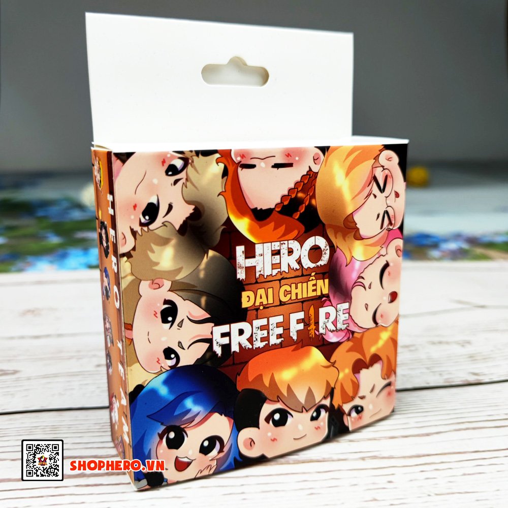 Bộ STICKER HERO ĐẠI CHIẾN FREE FIRE