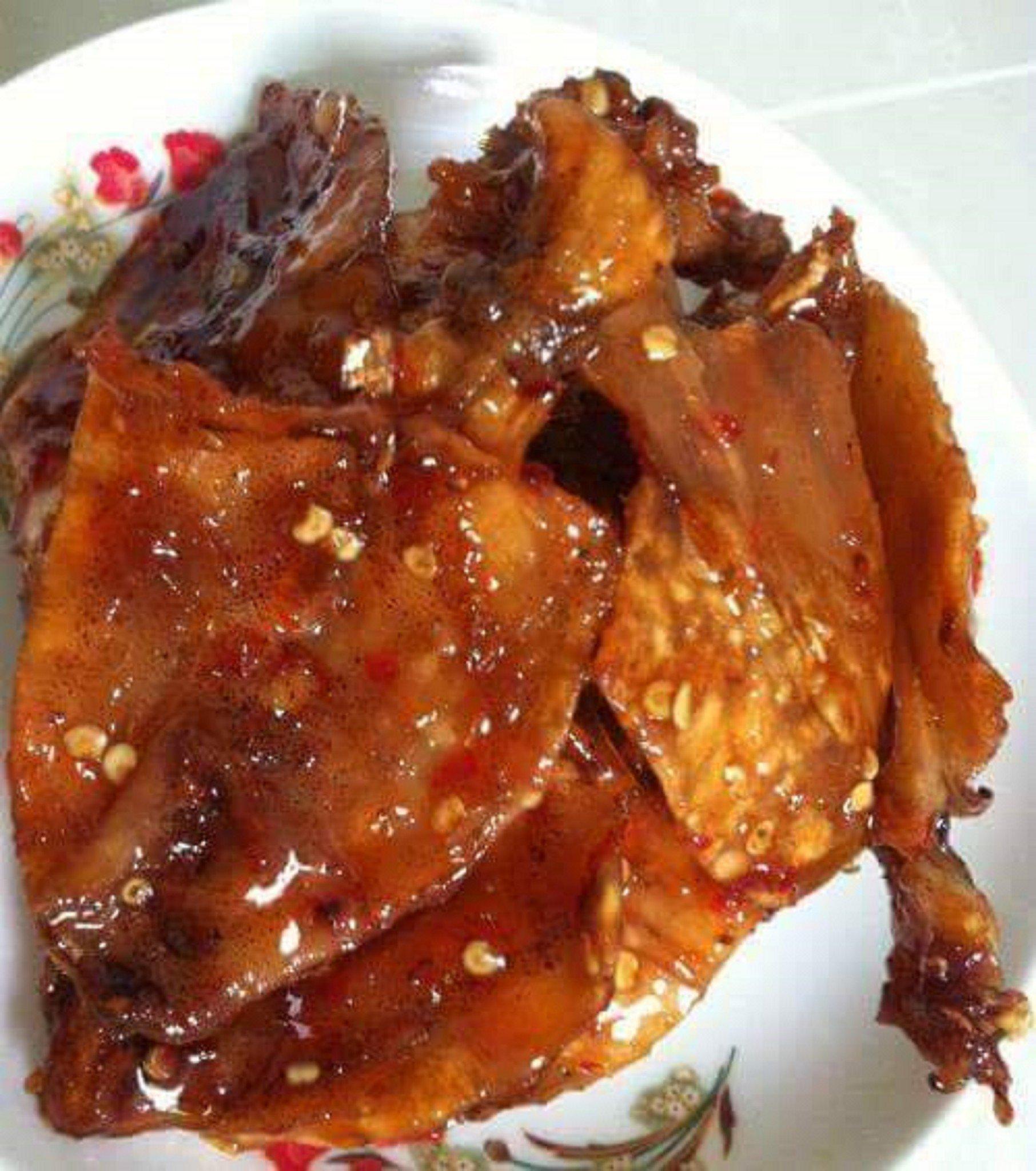 [HCM]1kg mực ngào đặc sản bình định
