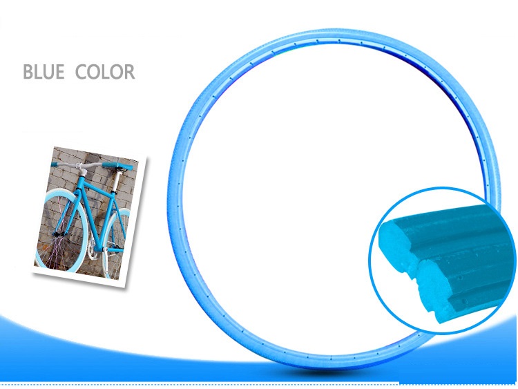 Vỏ Lốp Đặc Không Săm Xe Đạp Fixed Gear / Single Speed 700x23C – Nhiều Màu, Bền Bỉ, Không Lo Thủng