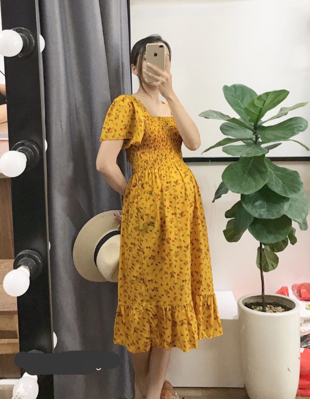 Váy bầu xinh,đầm bầu dạo phố