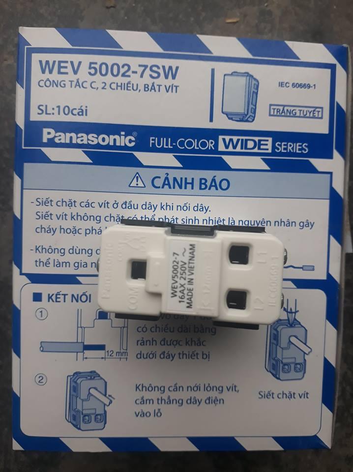 Công tắc cầu thang Panasonic 5002-7SW(Hạt to,1 cái)