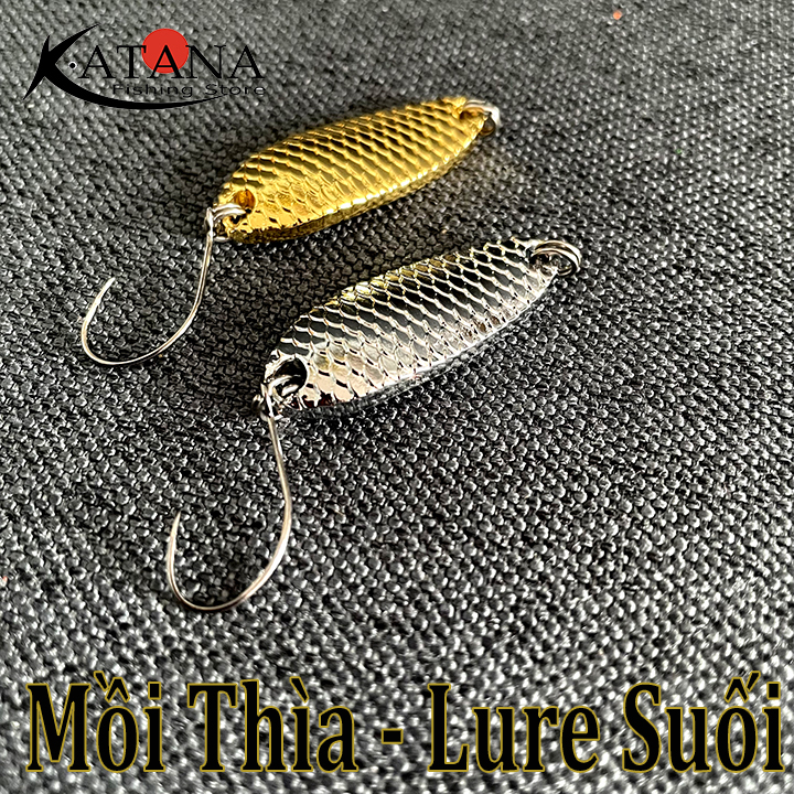 Mồi thìa câu suối, câu lure suối