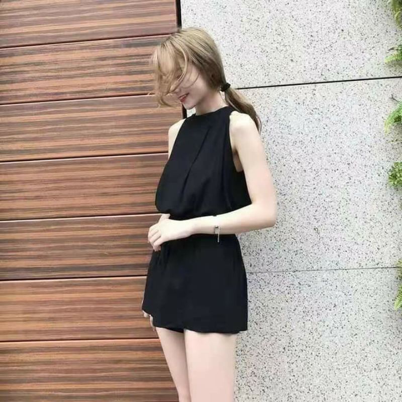 Bộ Đùi Chất Đũi Áo Yếm Siêu Xinh