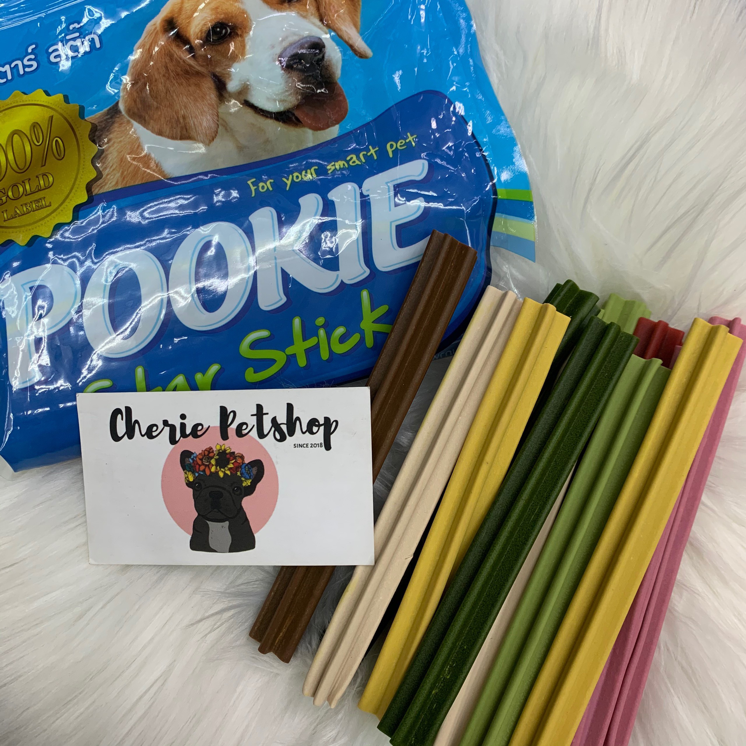 Thanh gặm dạng Gum Pookie Starstick Thái Lan