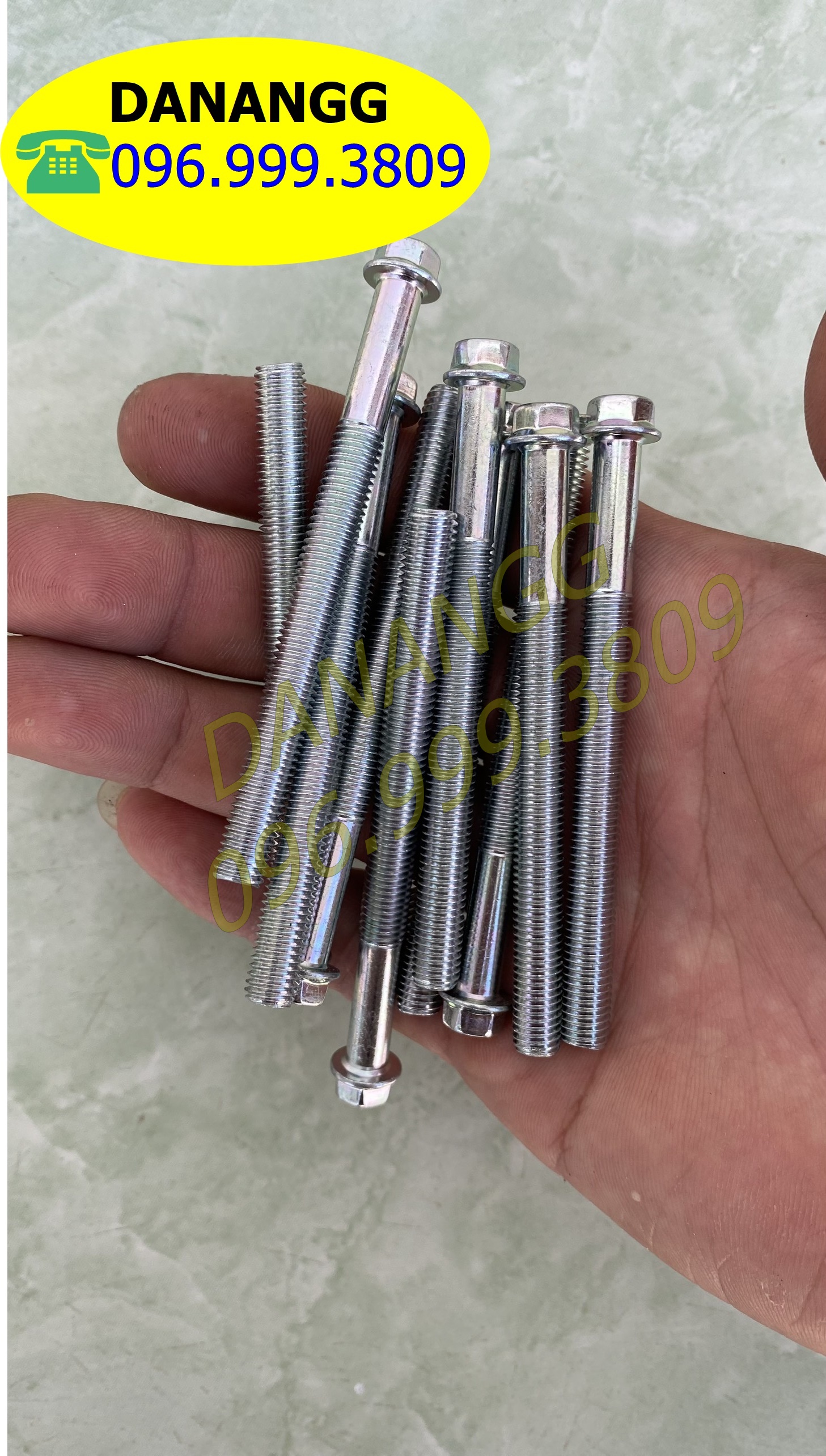 Ốc 7 li dài 8 phân ốc lốc máy 10 con