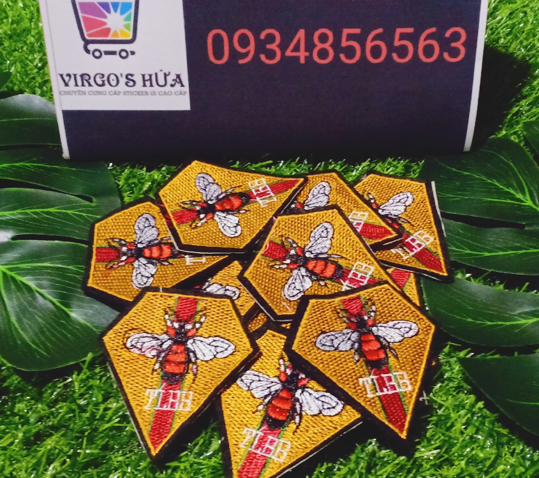 [MÃ AUDITION0708 GIẢM 12K ĐƠN 50K] STICKER THÊU LOGO