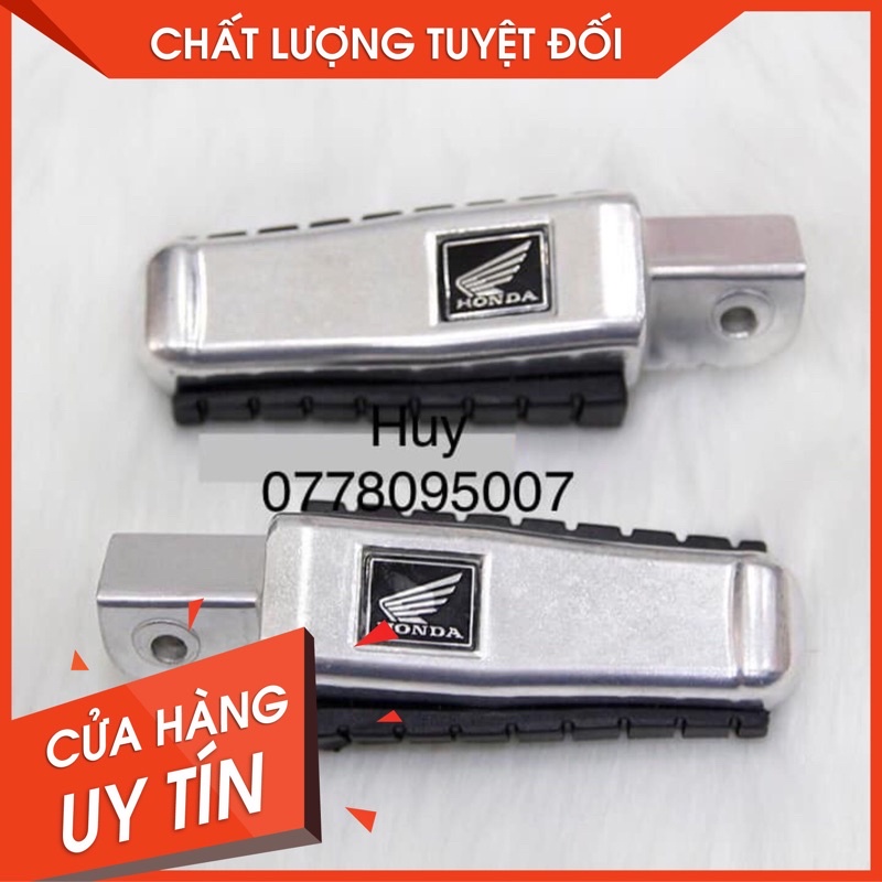 Gác Chân Xe Máy Logo Hình Cánh Chim(Hàng Cao Cấp)