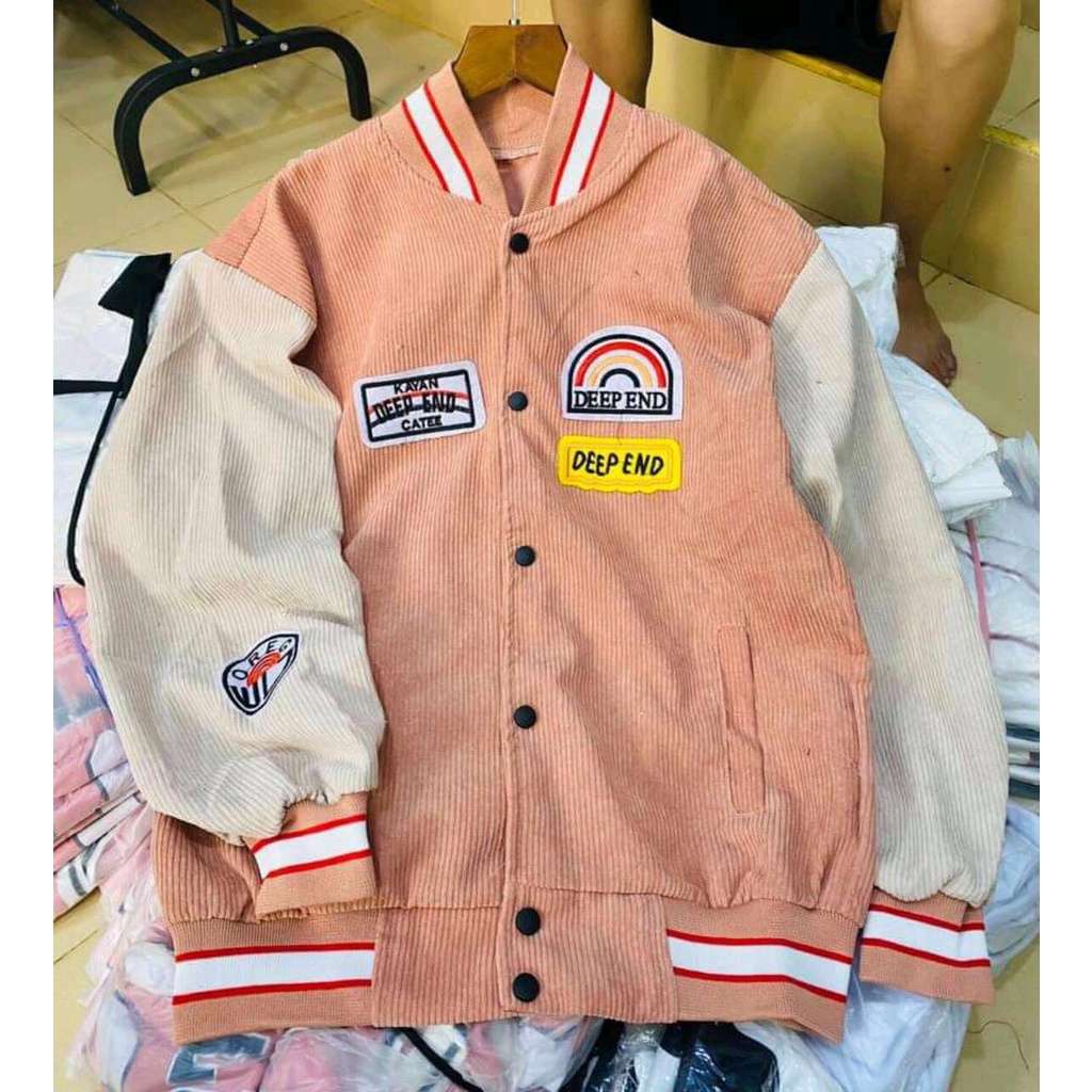 Áo bomber cầu vồng nhiều màu HARI