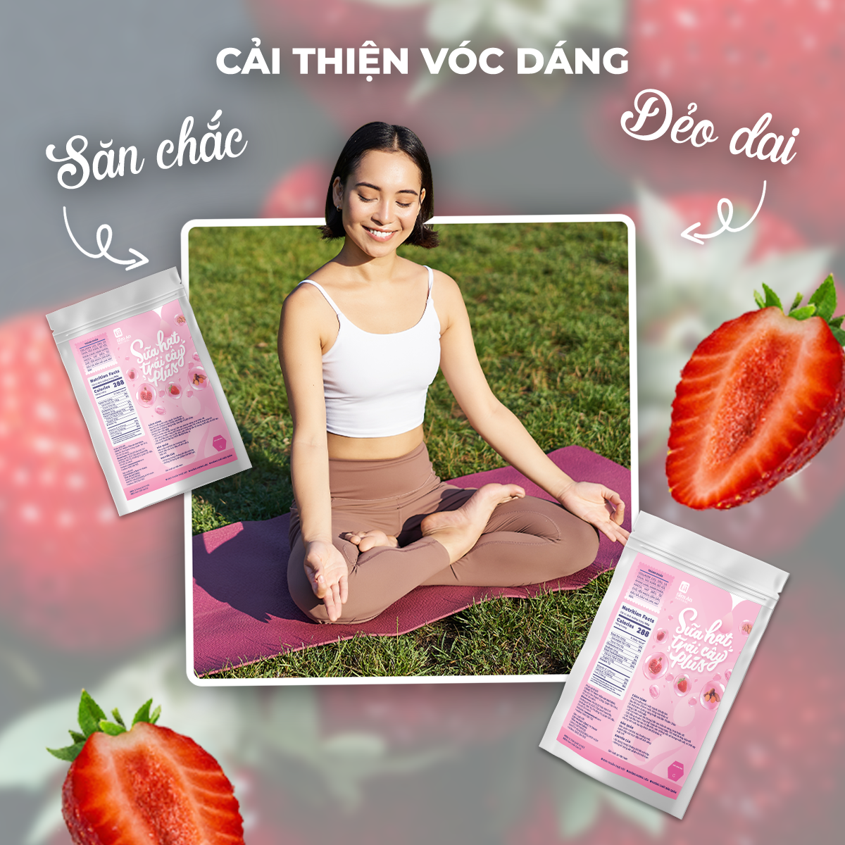 SỮA HẠT TRÁI CÂY PLUS 50g