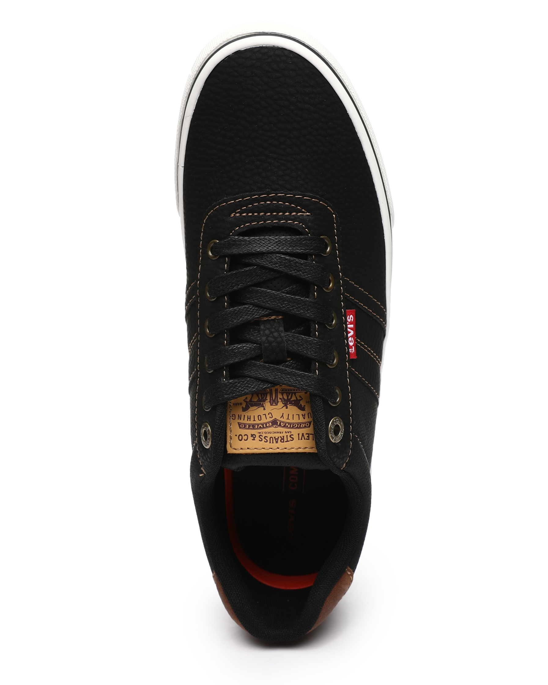 [HCM]Giày Nam Levis Miles Tumbled Wax/TAN Sneakers