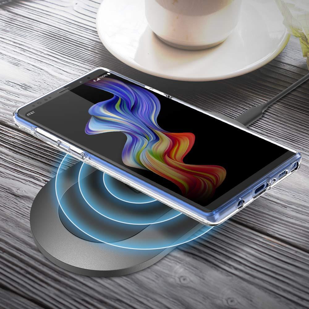 Ốp Silicon cho Samsung Galaxy Note 9 Trong suốt (Loại A+ chống ố vàng)
