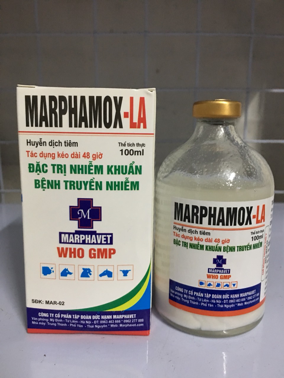 Marphamox chỉ dùng trong thú y (100ml)
