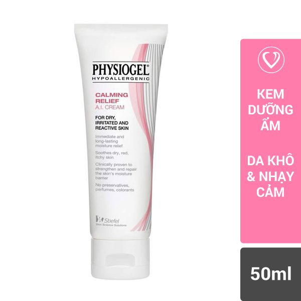 dưỡng ẩm PHYSIOGEL HYPOALLERGENIC SOOTHING CARE A.I Cream