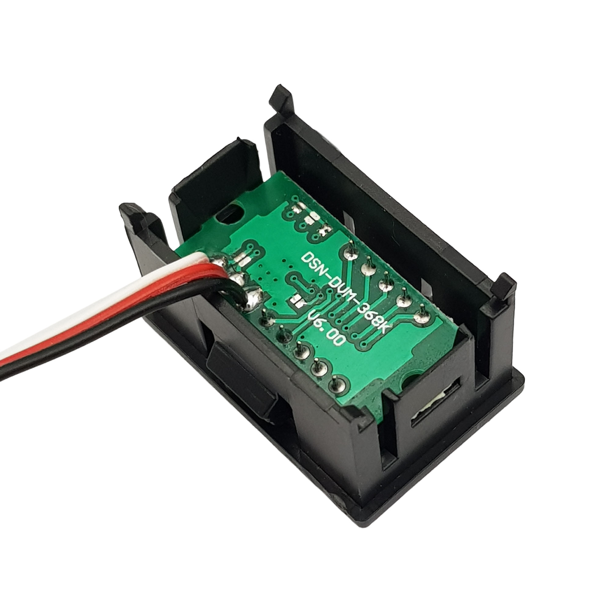 Đồng hồ đo điện áp 3 dây 100VDC Xanh Lá