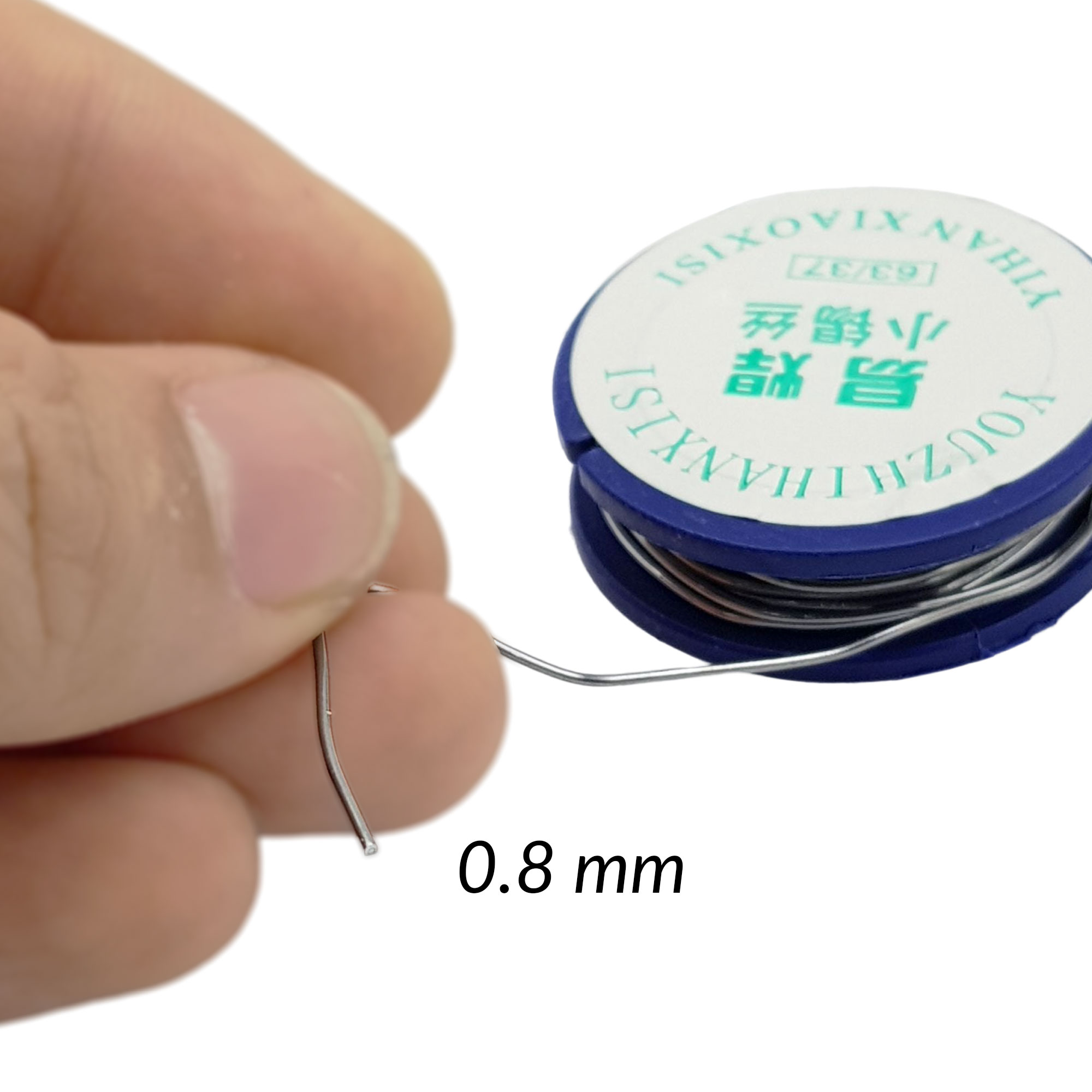 Thiếc hàn 63/37 0.8mm cuộn 10g